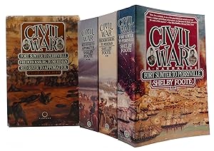 Seller image for CIVIL WAR A NARRATIVE 3 VOLUME SET: FORT SUMTER TO PERRYVILLE; FREDERICKSBURG TO MERIDIAN; RED RIVER TO APPOMATTOX for sale by Rare Book Cellar