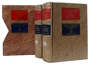 Seller image for DICCIONARIO DE LA LENGUA ESPANOLA 2 VOLUME SET for sale by Rare Book Cellar