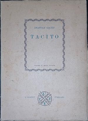 Seller image for Tacito for sale by FolignoLibri