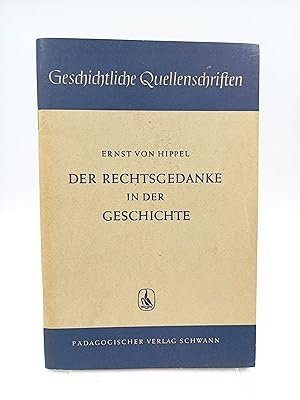 Seller image for Der Rechtsgedanke in der Geschichte for sale by Antiquariat Smock