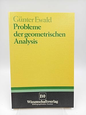 Bild des Verkufers fr Probleme der geometrischen Analysis zum Verkauf von Antiquariat Smock