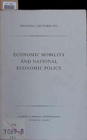 Seller image for Economic mobility and national economic policy. for sale by Antiquariat Bookfarm
