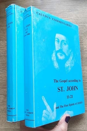 Seller image for The Gospel According to St John, and the First Epistle of John: Set of 2 Volumes (Calvin's Commentaries series) for sale by Peter & Rachel Reynolds