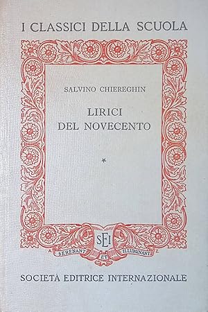 Imagen del vendedor de Lirici del Novecento a la venta por FolignoLibri