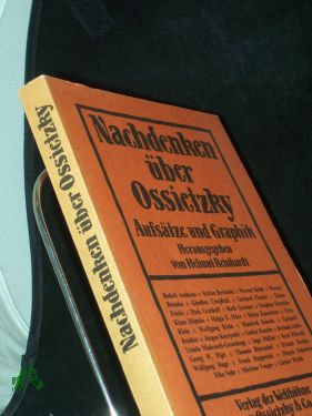 Bild des Verkufers fr Nachdenken ber Ossietzky : Aufstze u. Graphik / hrsg. von Helmut Reinhardt zum Verkauf von Antiquariat Artemis Lorenz & Lorenz GbR