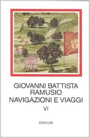 Bild des Verkufers fr Navigazioni e viaggi. Tomo VI. Volume conclusivo dell'opere inizia con i viaggi nelle americhe, cos il grande Montezuma cadr nelle mani di Corts, cos come i geometrici tetti di Cuzco e del Pero ad opera di Pizarro. Ma queste terre vedranno anche le vane spedizioni alla ricerca dell'Eldorado; o il drammatico naufragio e l'estenuante itinerario tramandatoci da Cabeza de Vaca. Poi la rotta di Ramusio piega verso le regioni boreali: le navigazioni di Verrazzano e di Cartier scopriranno nuove regioni, territori inesplorati. E infine, ancora sul Vecchio Continente, le pagine dell'erudito veneziano ci condurranno alla ricerca del passaggio a nord-est con le spedizioni di Barents. zum Verkauf von FIRENZELIBRI SRL