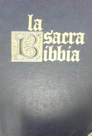 Immagine del venditore per La Sacra Bibbia. Traduzione dai testi originali. venduto da FIRENZELIBRI SRL