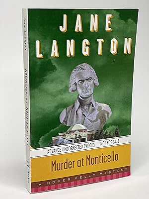 Seller image for MURDER AT MONTICELLO: A Homer Kelly Mystery. for sale by Bookfever, IOBA  (Volk & Iiams)