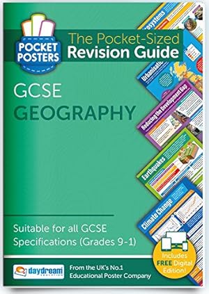 Bild des Verkufers fr GCSE Geography Revision Guide (Daydream Education) - Includes FREE Digital Edition - Over 1000 assessment questions. zum Verkauf von WeBuyBooks