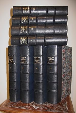 Seller image for Histoire de la Gaule 8 volumes 7e dition (complet pour cette dition) for sale by LES TEMPS MODERNES