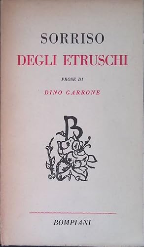 Seller image for Sorriso degli Etruschi for sale by FolignoLibri