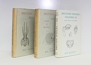 Seller image for British Spiders Vol 1 - 3 for sale by Lasting Words Ltd