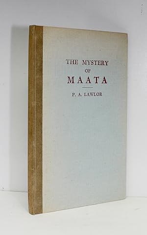 Seller image for The Mystery of Maata - From the Library of Siegfried Sassoon. Inscribed by the Author to Sassoon. for sale by Lasting Words Ltd