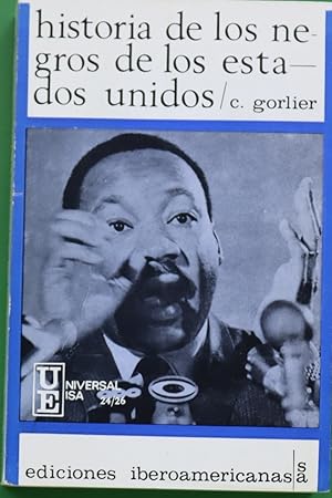 Image du vendeur pour Historia de los negros de los Estados Unidos mis en vente par Librera Alonso Quijano