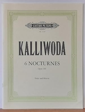 Seller image for 6 Nocturnes Opus 186 fr Viola und Klavier for sale by ANTIQUARIAT H. EPPLER