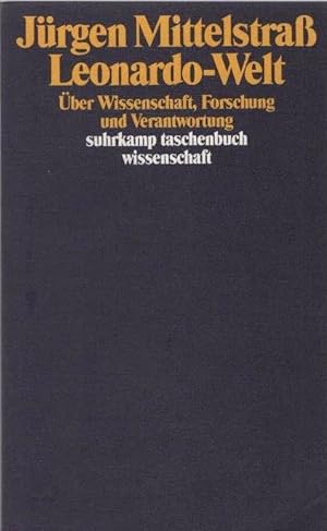 Seller image for Leonardo-Welt : ber Wissenschaft, Forschung und Verantwortung. Jrgen Mittelstrass / Suhrkamp-Taschenbuch Wissenschaft ; 1042 for sale by Schrmann und Kiewning GbR