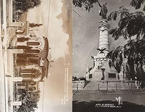Juarez Mexico 2x Old Real Photo Postcard s