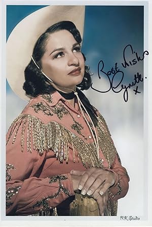 Seller image for Lynette Morgan Giant 12x8 Rockabilly Country Music Hand Signed Photo for sale by Postcard Finder