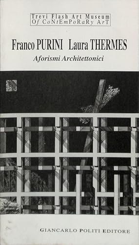 Immagine del venditore per Aforismi architettonici venduto da FolignoLibri