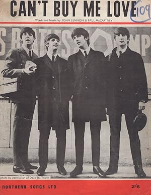 Can't Buy Me Love The Beatles Original UK Sheet Music