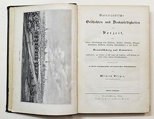 Imagen del vendedor de Vaterlndische Geschichten und Denkwrdigkeiten der Vorzeit, mit vielen Abbildungen von Stdten, Flecken, Drfern, Burgen, Schlssern, Klstern, Kirchen, Alterthmern u. der Lande Braunschweig und Hannover. Zweiter (2.) Jahrgang. a la venta por Antiquariat Martin Barbian & Grund GbR