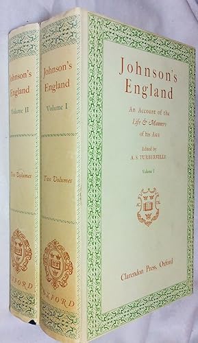 Image du vendeur pour Johnson's England - An Account of the Life and Manners of His Age [2 volumes] mis en vente par Hadwebutknown