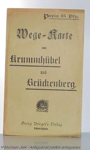 Wege-Karte von Krummhübel und Brückenberg. Innentitel: Wegekarte von Krummhübel, Brückenberg und ...