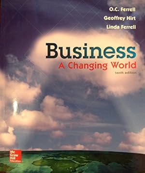 Image du vendeur pour Business: A Changing World - Standalone Book mis en vente par ZBK Books