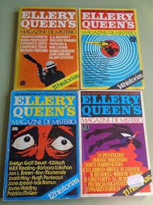 Ellen Queen s. Magazine de misterio. Los mejores relatos policiales del mundo. 4 ejemplares (núme...