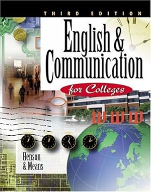 Image du vendeur pour English & Communication for Colleges mis en vente par ZBK Books