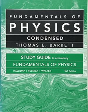 Seller image for Student Study Guide for Fundamentals of Physics for sale by ZBK Books