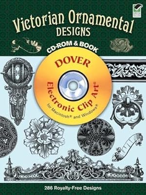 Bild des Verkufers fr Victorian Ornamental Designs CD-ROM and Book (Dover Electronic Clip Art) zum Verkauf von ZBK Books