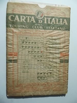 CARTA D'ITALIA DEL TOURING CLUB ITALIANO Foglio 23 ANCONA