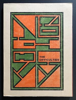 Imagen del vendedor de The Difficulties, Volume 1, Number 2 (Winter 1980 - 1981) a la venta por Philip Smith, Bookseller