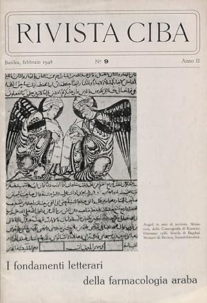 Seller image for Rivista Ciba. I fondamenti letterari della farmacologia araba. Anno II, n. 9, febbraio 1948 for sale by FolignoLibri