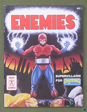 Imagen del vendedor de ENEMIES: Supervillains for Champions RPG a la venta por Wayne's Books