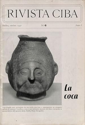 Seller image for Rivista Ciba. Basilea, ottobre 1947 n. 6 Anno I - LA COCA for sale by FolignoLibri