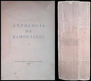 Seller image for Antologia de Ramon Llull. Vol. I-II for sale by FolignoLibri