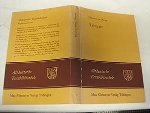 Imagen del vendedor de Tristrant. Synoptischer Druck der erganzten Fragmente mit der gesamten Paralleluberlieferung. Herausgegeben von Hadumod Bussmann. 2 Teile in 1 Band. a la venta por Stony Hill Books