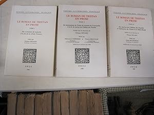 Image du vendeur pour Le roman de Tristan en prose. Tomes I - IX, complete (Textes Litteraires Francais) (French Edition) mis en vente par Stony Hill Books