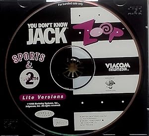 Imagen del vendedor de You Don't Know Jack Sports & Volume 2 [PC CD-ROM] a la venta por Kayleighbug Books, IOBA