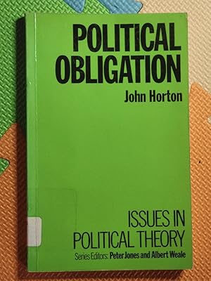 Immagine del venditore per Political Obligation (Issues in Political Theory) venduto da Earthlight Books