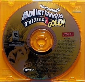 Roller Coaster Tycoon 3 Gold! [PC CD-ROM]