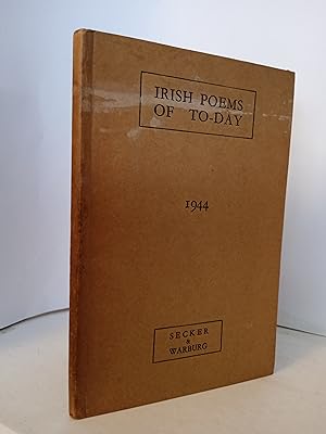Imagen del vendedor de Irish Poems of Today Chosen from the First Seven Volumes of ''The Bell'' a la venta por Newtown Rare Books
