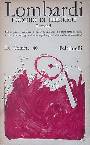 Imagen del vendedor de L'occhio di Heinrich a la venta por FolignoLibri