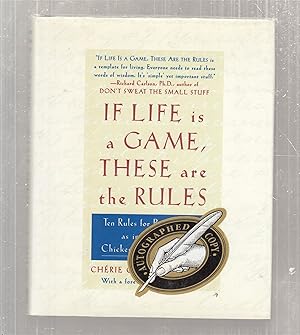 Bild des Verkufers fr If Life Is A Game, These Are The Rules (signed first edition) zum Verkauf von Old Book Shop of Bordentown (ABAA, ILAB)