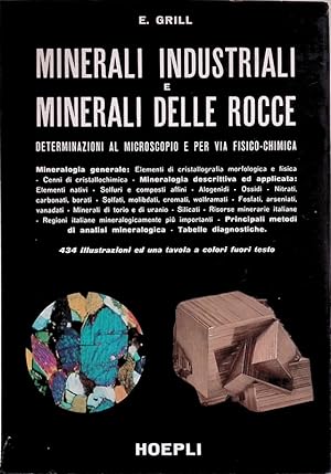 Seller image for Minerali industriali e minerali delle rocce for sale by FolignoLibri