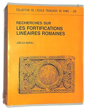 Imagen del vendedor de Recherches sur les fortifications lineaires romaines a la venta por FolignoLibri