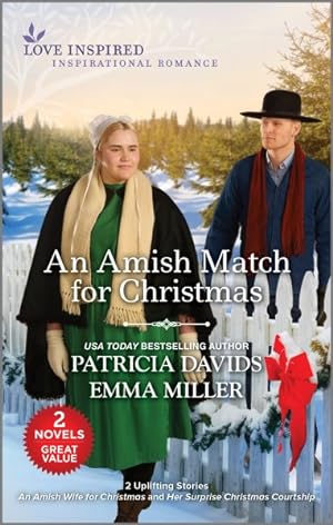 Immagine del venditore per Amish Match for Christmas : An Amish Wife for Christmas / Her Surprise Christmas Courtship venduto da GreatBookPrices