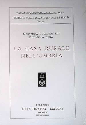 Seller image for La casa rurale nell'Umbria for sale by FolignoLibri